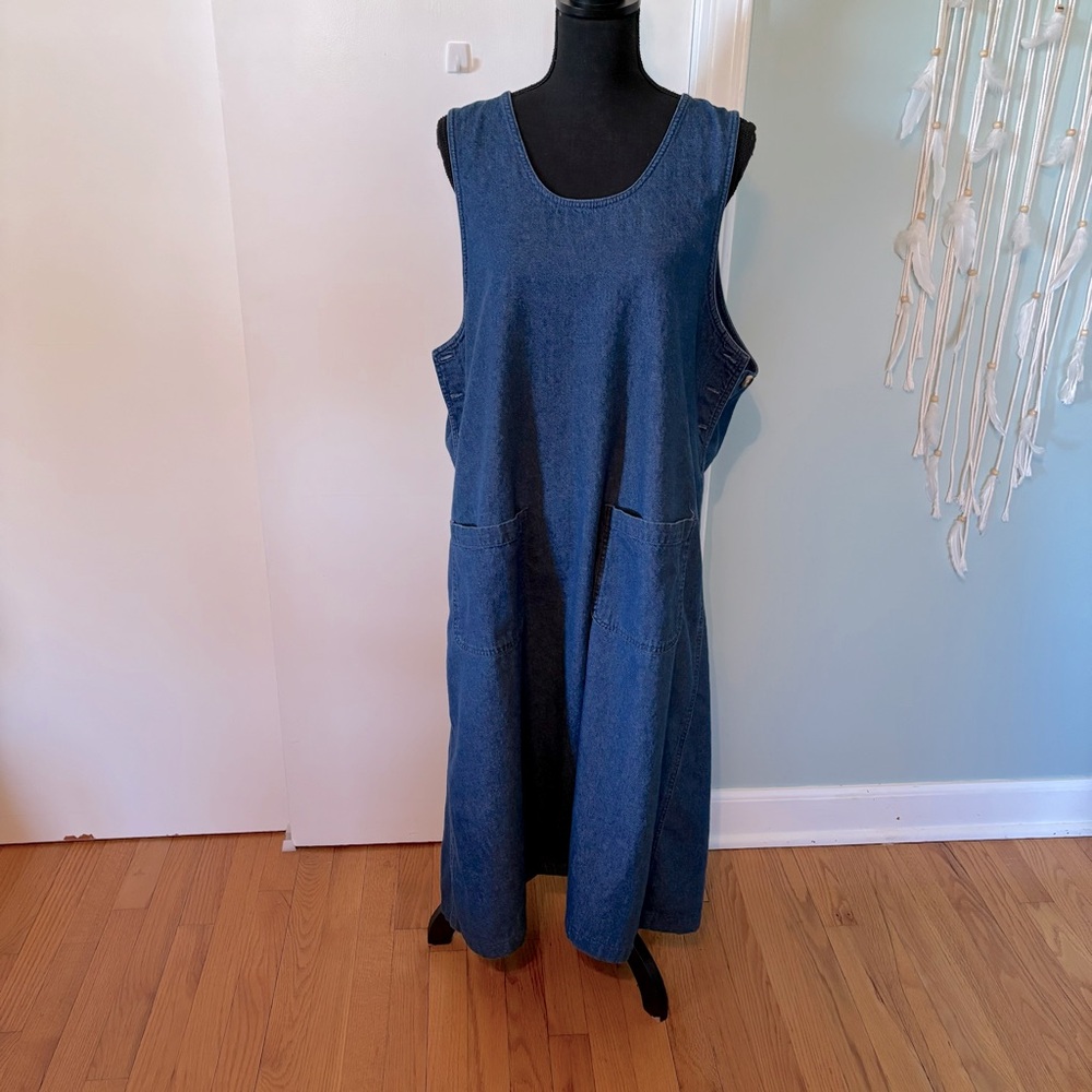 Vintage Cabin Creek Jumper dress